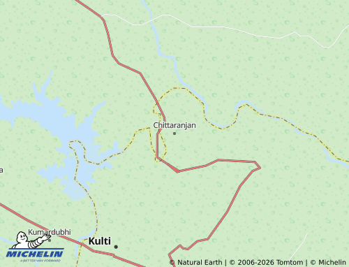 MICHELIN Chittaranjan map - ViaMichelin