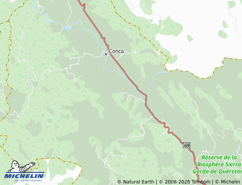 MICHELIN El Aguacate map - ViaMichelin