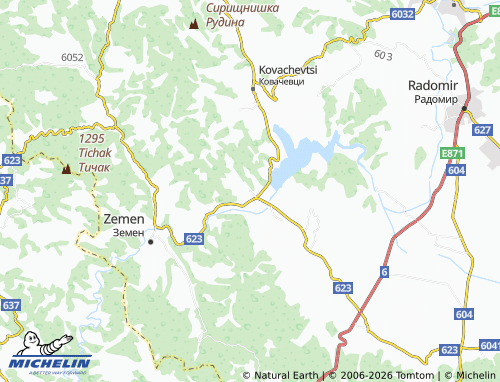 Kaart MICHELIN Lobosh - ViaMichelin