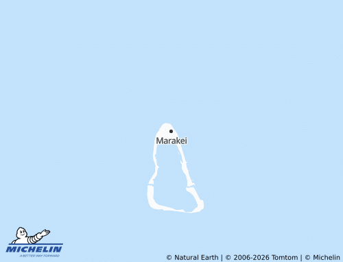 MICHELIN Marakei map - ViaMichelin