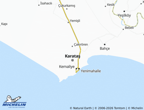MICHELIN Gölyaka map - ViaMichelin