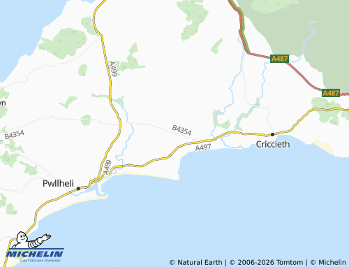 Mappa MICHELIN Chwilog - ViaMichelin