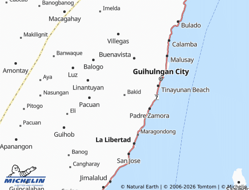 MICHELIN Bakid map - ViaMichelin