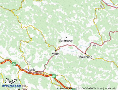 Mappa MICHELIN Trstenik - ViaMichelin