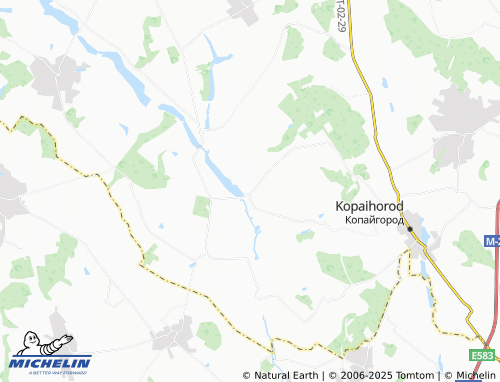 MICHELIN Marianivka map - ViaMichelin