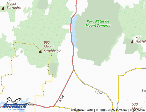 MICHELIN Barjarg map - ViaMichelin