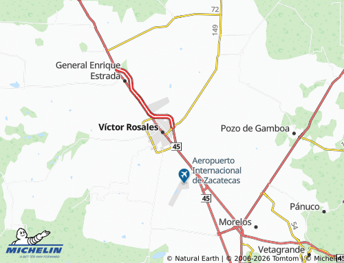 MICHELIN-Landkarte Maravillas - ViaMichelin