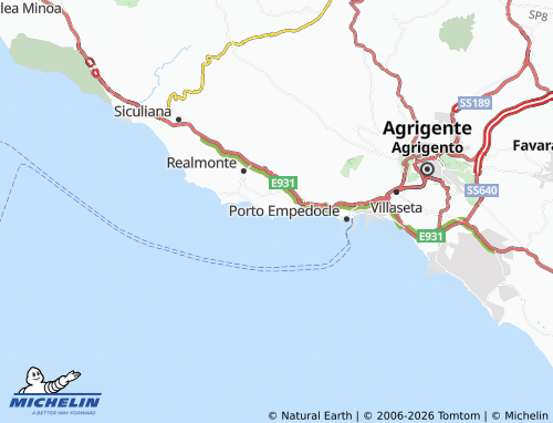 Mapa MICHELIN Punta Grande - ViaMichelin
