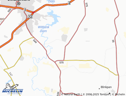 MICHELIN Lesedi map - ViaMichelin