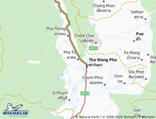 Mapa MICHELIN Pha To - ViaMichelin