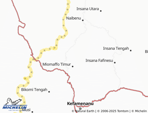 MICHELIN Bokon map - ViaMichelin