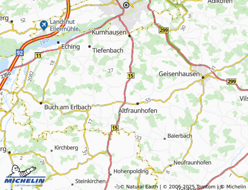 MICHELIN Münchsdorf map - ViaMichelin