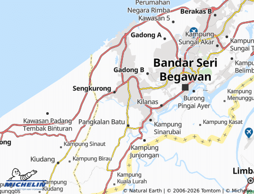 Mapa MICHELIN Kampung Mulaut - ViaMichelin