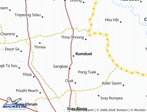 Kaart MICHELIN Rumduol - ViaMichelin