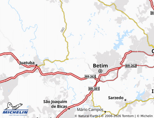 Mappa MICHELIN Flores e Florestas - ViaMichelin
