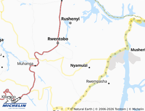 Carte MICHELIN Ngoma - ViaMichelin