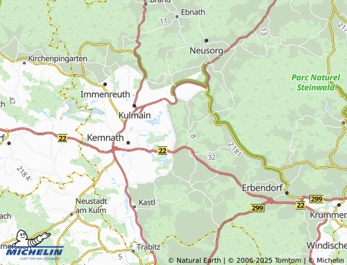 MICHELIN Neusteinreuth map - ViaMichelin