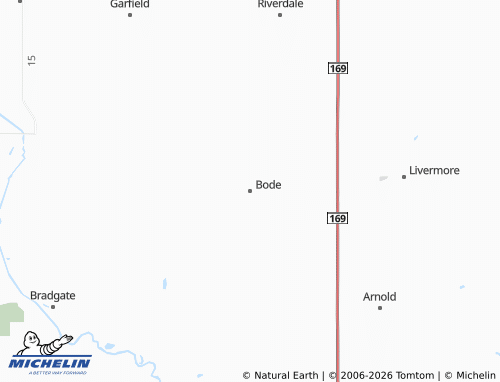 Mapa MICHELIN Bode - ViaMichelin