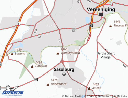 Mappa MICHELIN Abrahamsrust - ViaMichelin