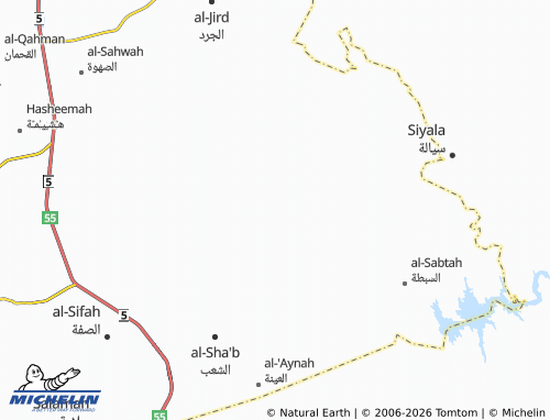 Carte MICHELIN al-Maqfi - ViaMichelin