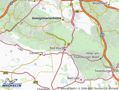 Mapa MICHELIN Hunecke - ViaMichelin
