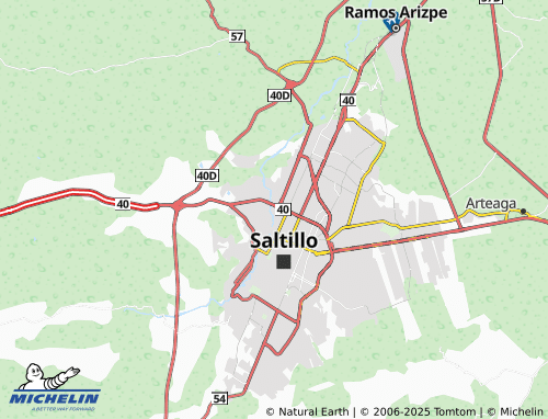MICHELIN Paraíso Norte map - ViaMichelin