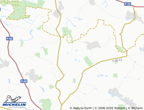 MICHELIN Rashtivka map - ViaMichelin
