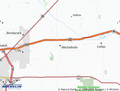 Mappa MICHELIN Mitchellville - ViaMichelin
