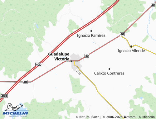 Mapa MICHELIN Las Culecas - ViaMichelin
