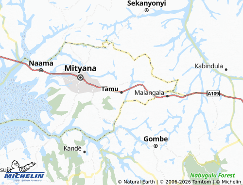 Mappa MICHELIN Tamu - ViaMichelin