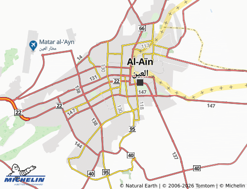 MICHELIN Al Ghail map - ViaMichelin