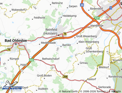 Mappa MICHELIN Barnitz - ViaMichelin