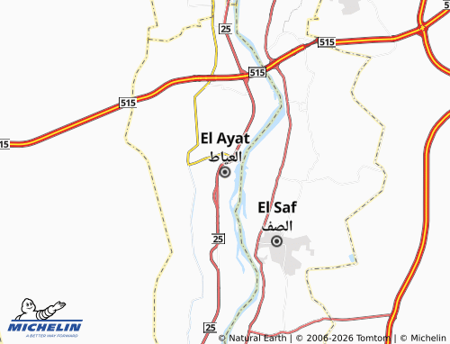 MICHELIN-Landkarte El Ayat - ViaMichelin
