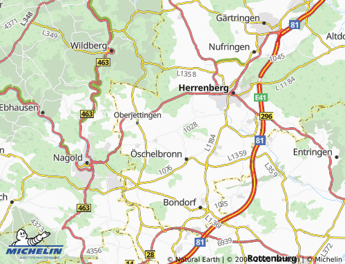 MICHELIN-Landkarte Sindlingen - ViaMichelin