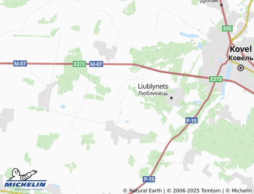 Mappa MICHELIN Klevetsk - ViaMichelin