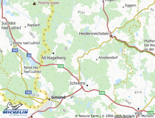 MICHELIN-Landkarte Langegg - ViaMichelin