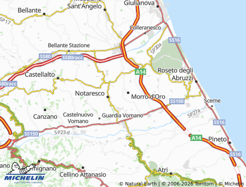 Mapa MICHELIN Case di Pasquale - ViaMichelin