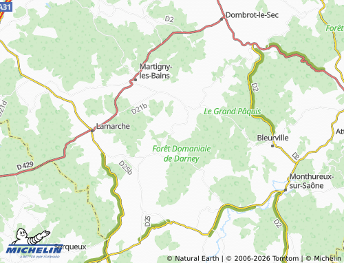 Mappa MICHELIN Morizécourt - ViaMichelin