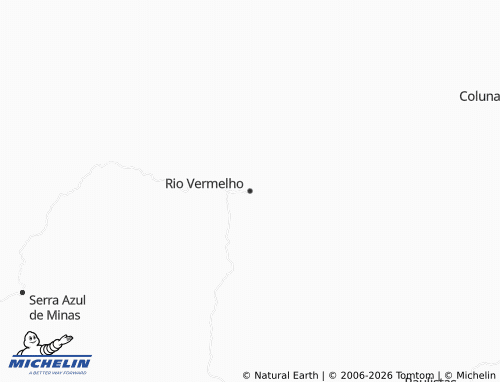 Mappa MICHELIN Rio Vermelho - ViaMichelin