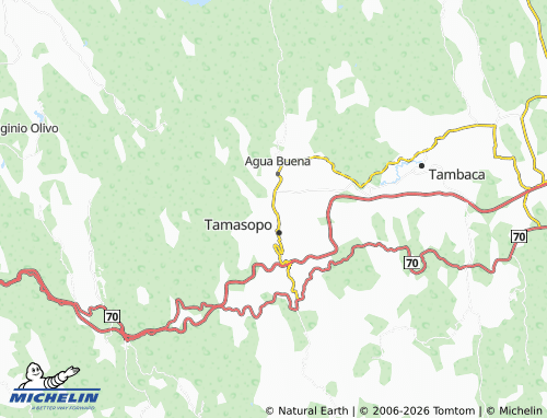 MICHELIN La Ceiba map - ViaMichelin