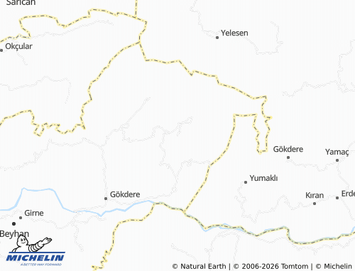 MICHELIN Atik map - ViaMichelin