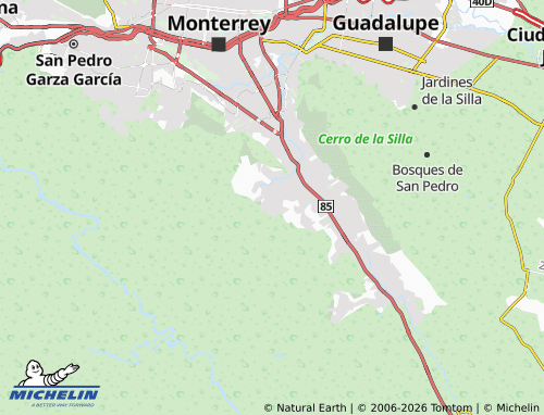 Mappa MICHELIN Sierra Alta Primer Sector - ViaMichelin