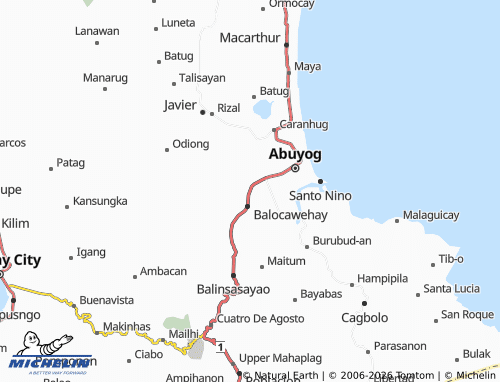 MICHELIN Katipunan map - ViaMichelin