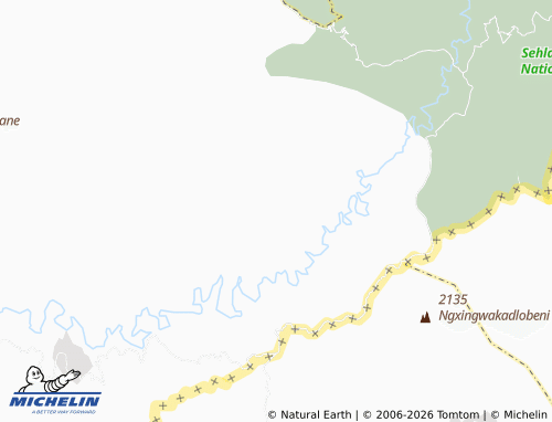 MICHELIN Setsoasi map - ViaMichelin