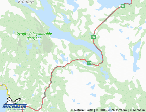 MICHELIN Angravlikullen map - ViaMichelin