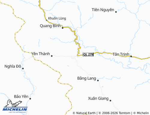 Mappa MICHELIN Quang Bình - ViaMichelin
