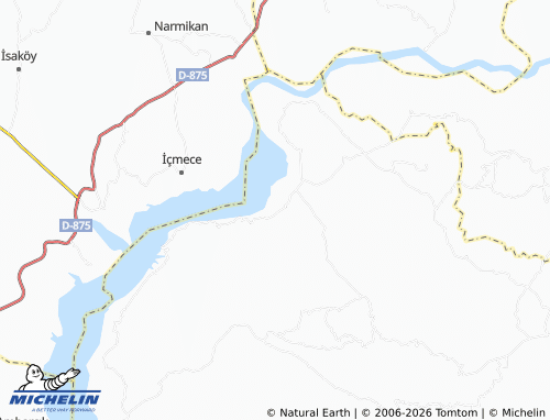 MICHELIN Hüyükköy map - ViaMichelin