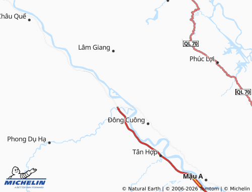 Mapa MICHELIN An Bình - ViaMichelin