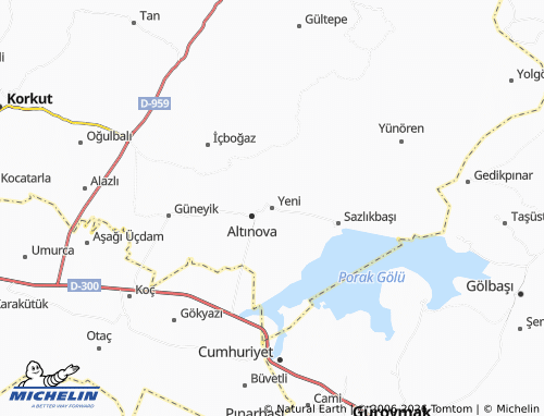 MICHELIN Yeni map - ViaMichelin