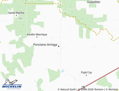 Mapa MICHELIN El Ojox - ViaMichelin